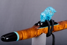 Koa Native American Flute, Minor, High E-5, #K19A